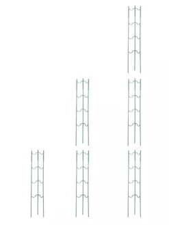Stacking Tomato Ladders, Set Of 6 -Plant Supports Shop 40309 Grn stacking tomato ladders set of 6 green tif