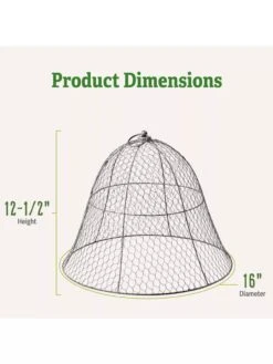 Chicken Wire Cloche 14 Chicken Wire Cloche -Plant Supports Shop 8590210 2