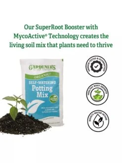 Organic Self-Watering Potting Mix, 20 Qts. -Plant Supports Shop 8592225 3