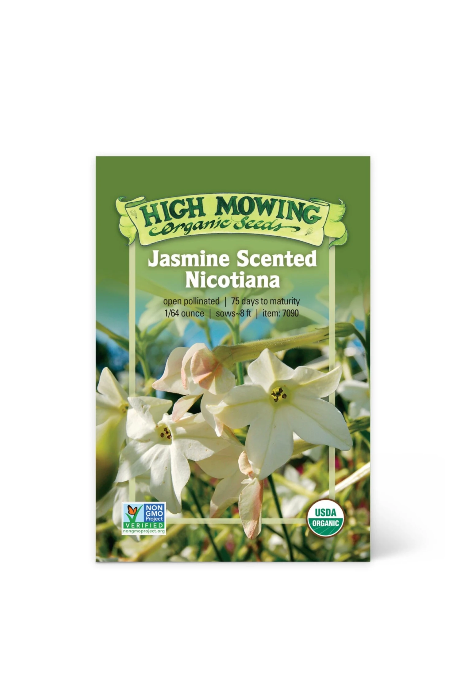 Jasmine-Scented Nicotiana Organic Seeds 3 Jasmine-Scented Nicotiana Organic Seeds