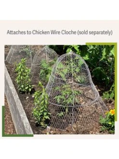 Chicken Wire Cloche Extension -Plant Supports Shop 8599107 2