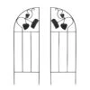 Achla Designs Sunflower Trellis Side Panels, Set Of 2 -Plant Supports Shop 8599488 01v achla designs sunflower trellis side panels
