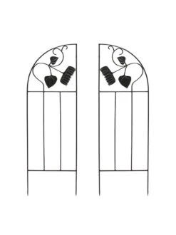 Achla Designs Sunflower Trellis Side Panels, Set Of 2