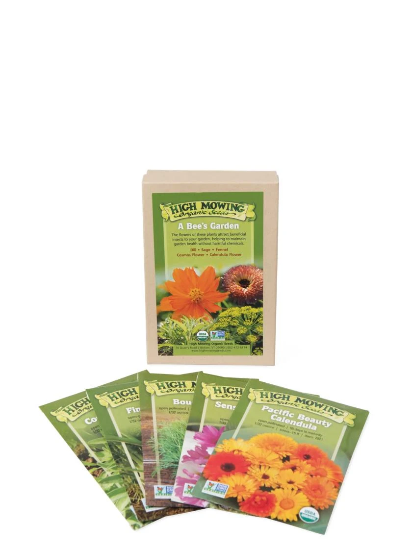 A Bee’s Garden Organic Seed Collection 3 A Bee’s Garden Organic Seed Collection