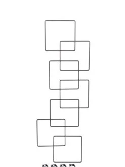 Building Blocks Wall Trellis, 45" 9 Building Blocks Wall Trellis, 45" -Plant Supports Shop 8610183 3933 tif