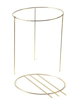 Brass Plated Grow Throughs, Set Of 2 -Plant Supports Shop 8612661 191