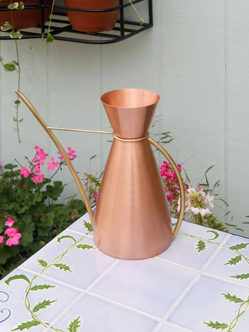 Achla Designs Copper Watering Carafe 3 Achla Designs Copper Watering Carafe