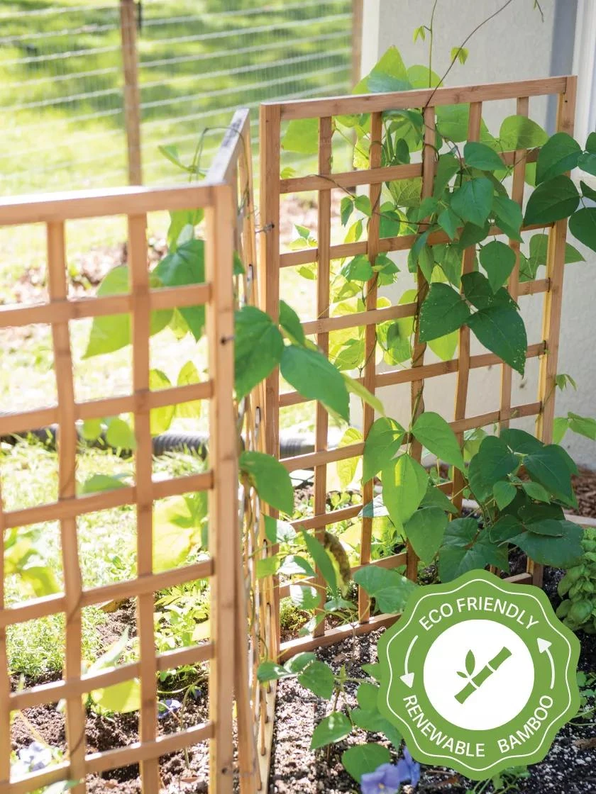 Bamboo Zig-Zag Trellis 24" X 36" 3 Bamboo Zig-Zag Trellis 24" X 36"