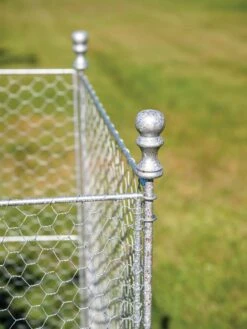 Tall Chicken Wire Critter Fence Extension Panel, Set Of 2 23 Tall Chicken Wire Critter Fence Extension Panel, Set Of 2 -Plant Supports Shop 8613260 0082 1