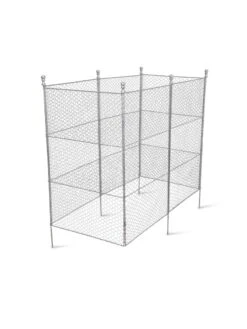 Tall Chicken Wire Critter Fence With Gate -Plant Supports Shop 8613260 6053