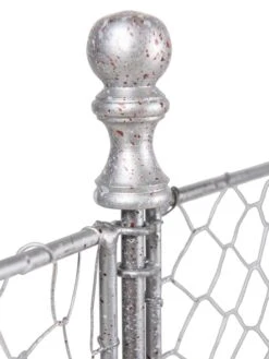 Tall Chicken Wire Critter Fence With Gate -Plant Supports Shop 8613260 6057