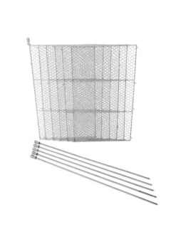 Tall Chicken Wire Critter Fence With Gate -Plant Supports Shop 8613260 6107