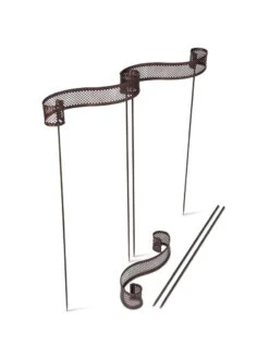 Scroll Linking Stakes, Set Of 3 -Plant Supports Shop 8613321 5901