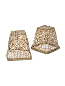 Bamboo Cloche, Set Of 2 -Plant Supports Shop 8613351 4693